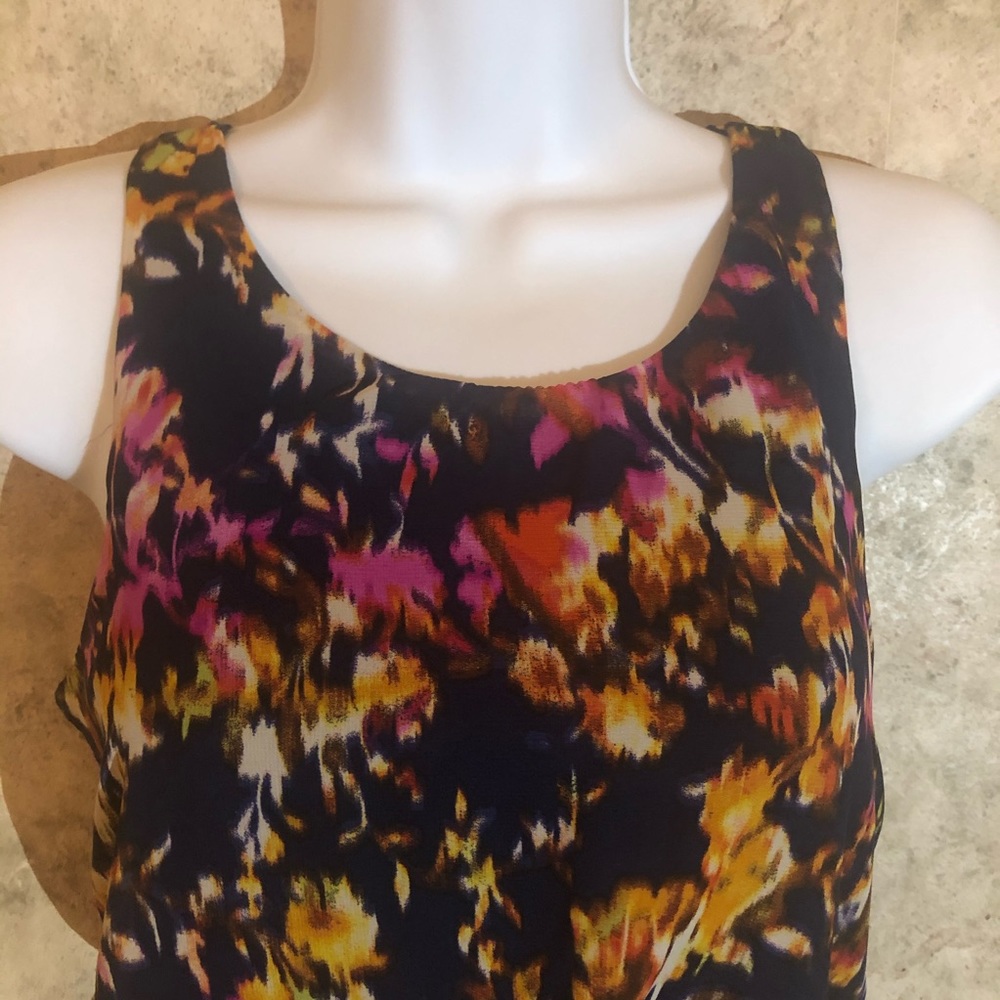 Xhilaration Elastic Waist Band Summer Tank Dress - Picture 2 of 12